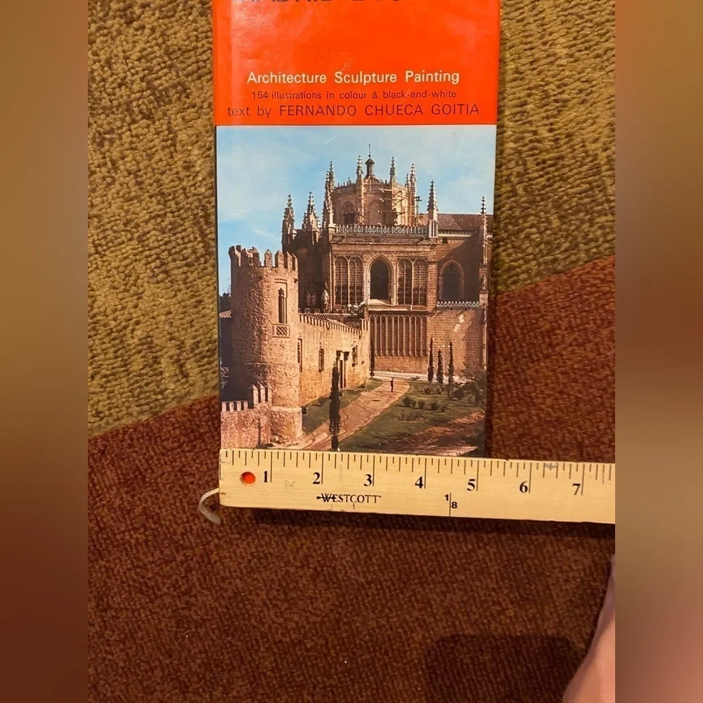 Vintage - Madrid & Toledo Architecture Sculpture Painting World Cultural Guides